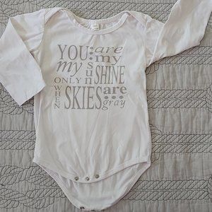Toddler Onesie: You are my sunshine!